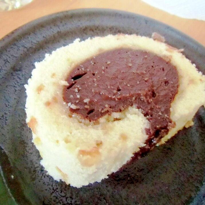 オレンジケーキとチョコレートプディングのロール レシピ 作り方 By Miashimatora 楽天レシピ